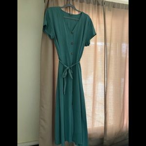 Timeless Blue Dress — Made in Italy!